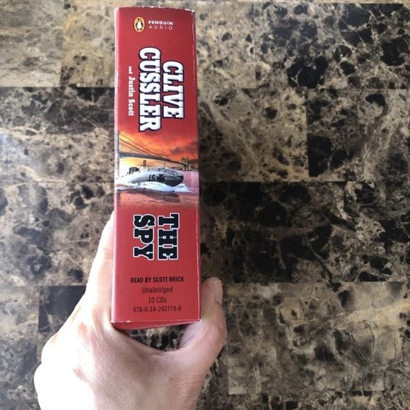 Clive Cussler and Justin Scott " The Spy " Isaac Bell Adventure AudioBook 10 CDs - Picture 5 of 10